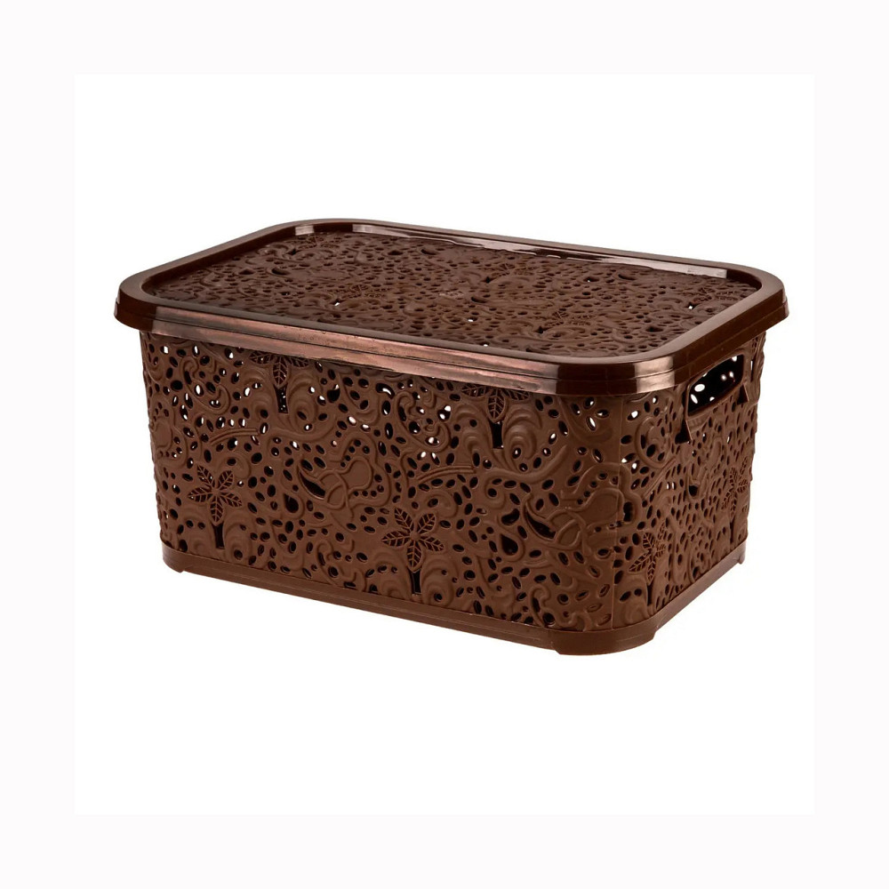 Корзинка с крышкой 