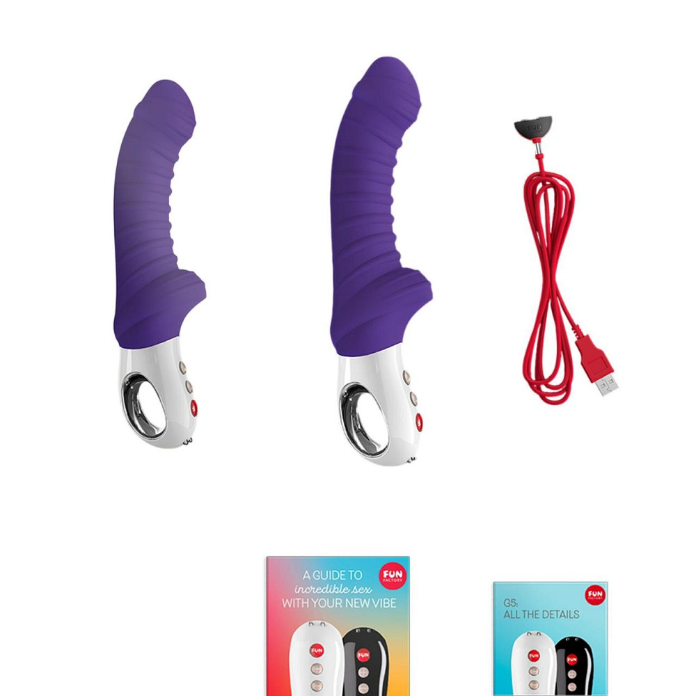 Вібратор для точки G Fun Factory TIGER violet (м'яте паковання!!!) Sex Aura Київ - фото 7
