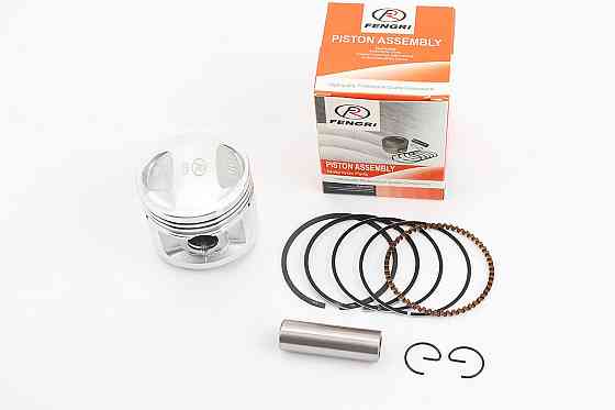 Поршень к-кт CB/CG125cc 56,5мм STD (висота 52,0мм; палець 15мм) Бершадь