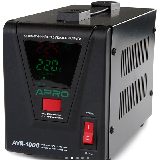 Стабілізатор напруги релейний AVR-1000 APRO Житомир