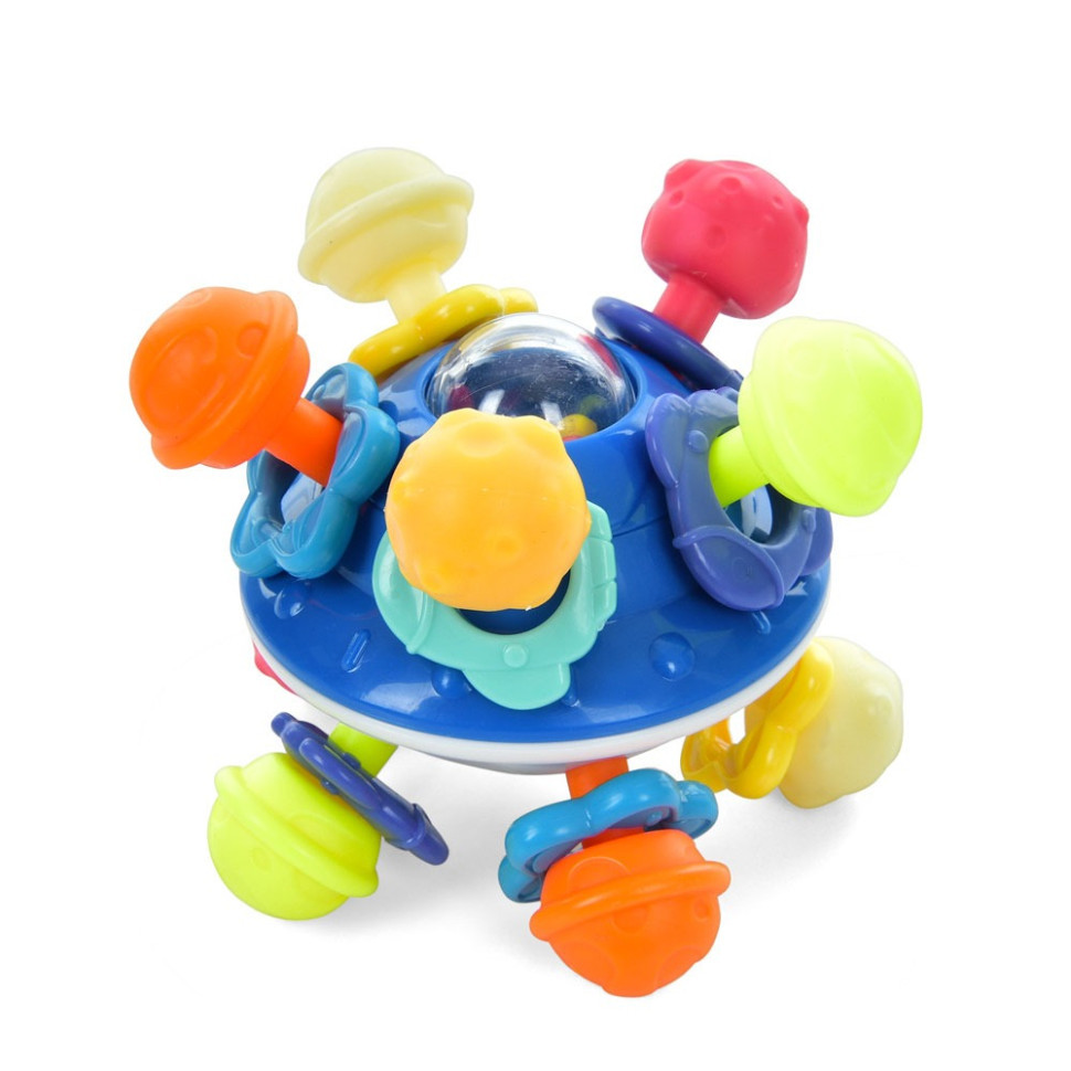 Бізіборд-брязкальце "Teether UFO" 700-H, рухомі деталі, тріскачка Вінниця - фото 1