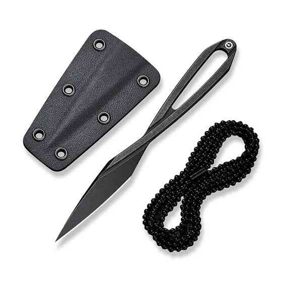 Ніж фіксований тактичний Civivi D-Art, D2 (12.5 см) чорний Киев