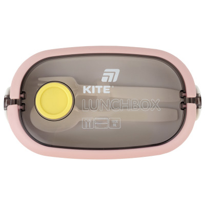 Ланч-бокс Kite подвійний з наповненням 1600 мл, бежевий (K25-1181-1) Вінниця - фото 7