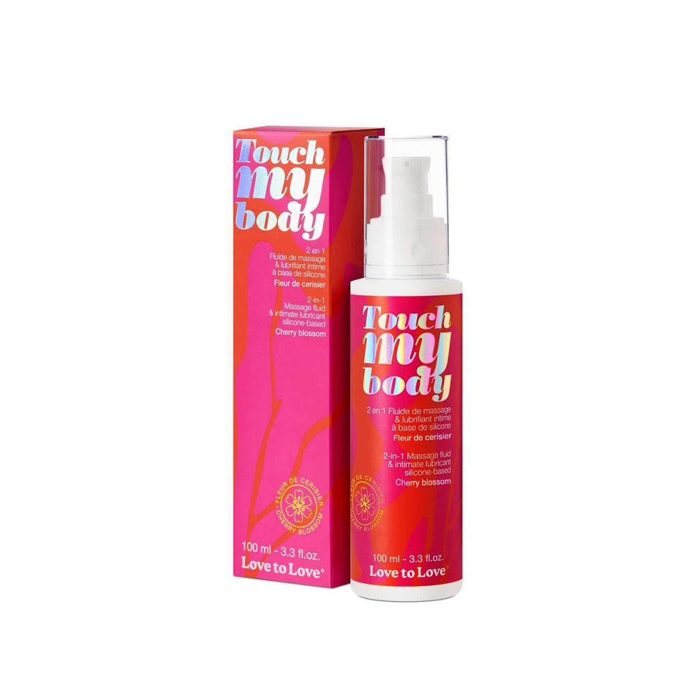 Масажний гель і змазка 2-в-1 Love To Love TOUCH MY BODY Cherry Blossom (100 мл) зволожуючий Sex Aura Київ - фото 1