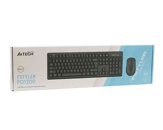 Комплект (клавіатура, миша) бездротовий A4Tech FG1200 Black ( 15239 ) Харків