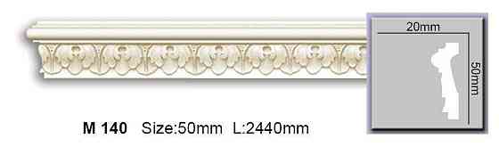 Молдинг с орнаментом полиуретановый Harmony M 140 Днепр