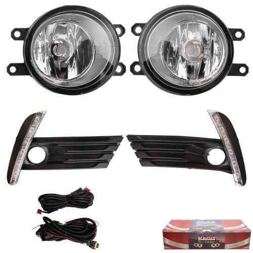 Додаткові фари Toyota Corolla 2016-2018 TY-577L1-A з H11 12V55W, DRL 3W, протитуманні + DRL + поворотник, ел.проводка Харків