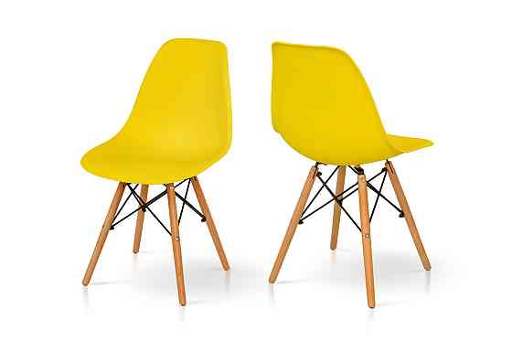 Стілець СМАЙЛ, жовтий Киев