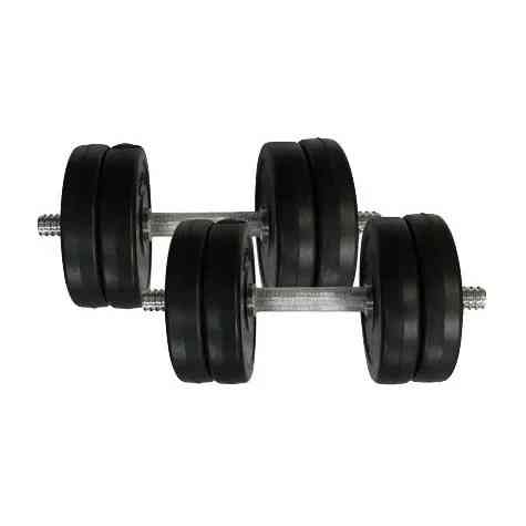 Гантели наборные композитные в пластиковой оболочке 2 шт по 11,5 кг Rock Pro-R NE-PL-R-011-2 Винница