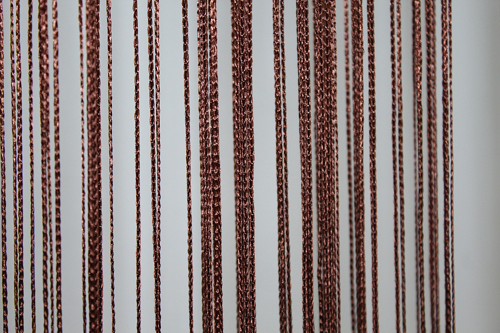 Штори-нитки "Кісея" Коричневий 300х300см 1 шт (61-005) Київ - фото 6