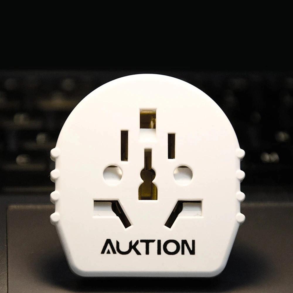 Універсальний перехід Aukion з US/UK/AU на євро (EU) вилку v2 (Білий, 16А) Миколаїв - фото 5