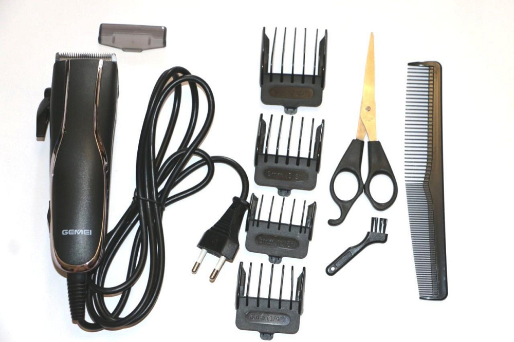 Машинка для стріжки GEMEI GM-811 4 Насадки для довжини, 15 вт, низький рівень шуму 5124 Одеса - фото 1