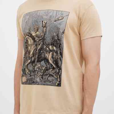 Футболка Sol's Imperial Knight Death and the Devil пісочний M (11500115/394M) Винница