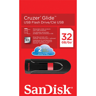 USB флеш накопитель SanDisk 32Gb Cruzer Glide (SDCZ60-032G-B35) Винница - изображение 3