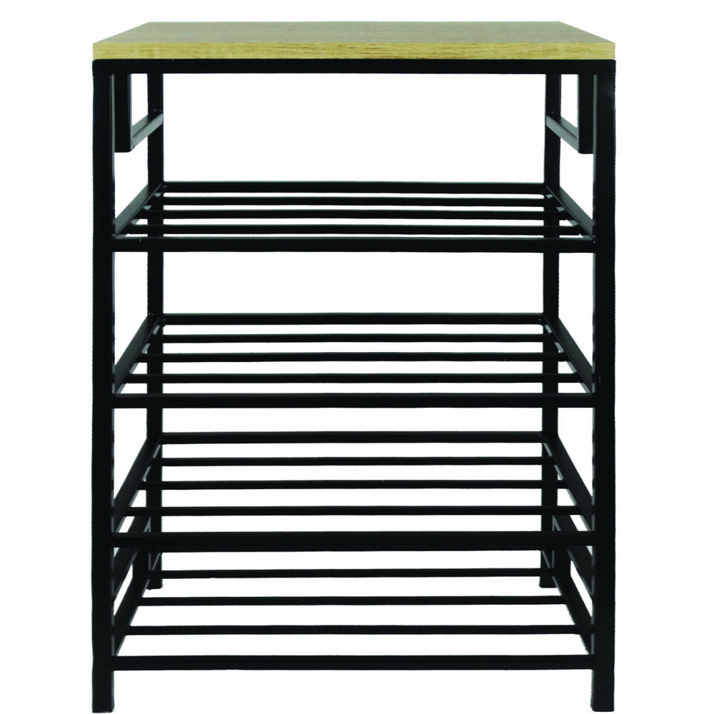 Полиця LOFT лофт 75 см етажерка для взуття (M-102) Київ - фото 1