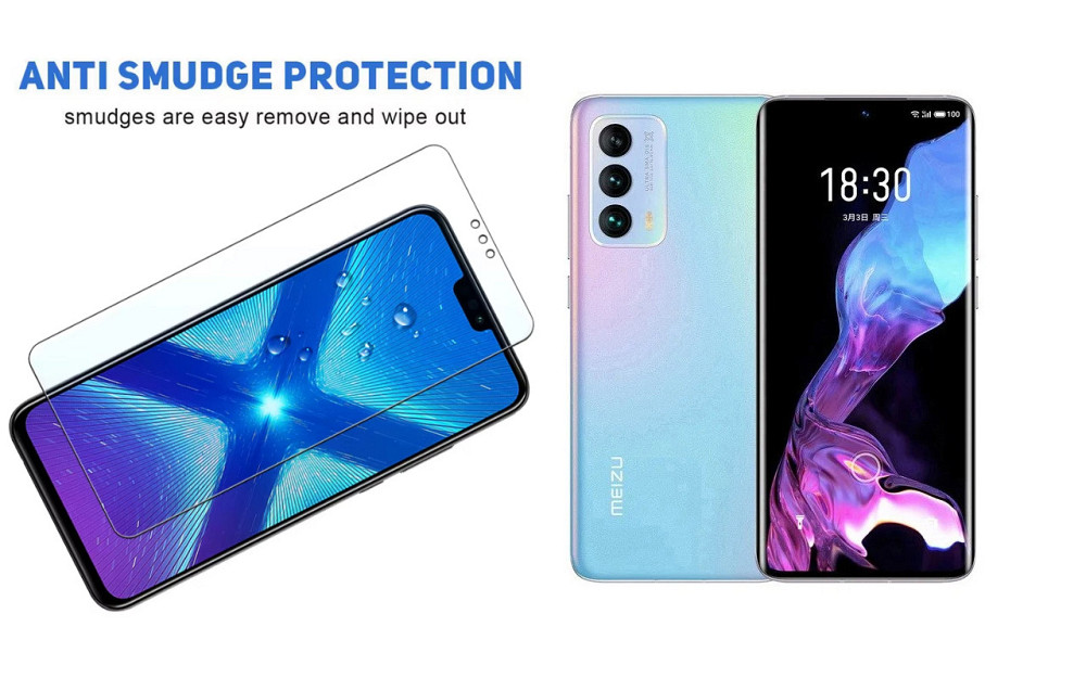 Защитное стекло NeoGlass для Meizu 18, 18S, 18 Pro, 18s Pro – ультрапрозрачное и устойчивое Киев - изображение 3