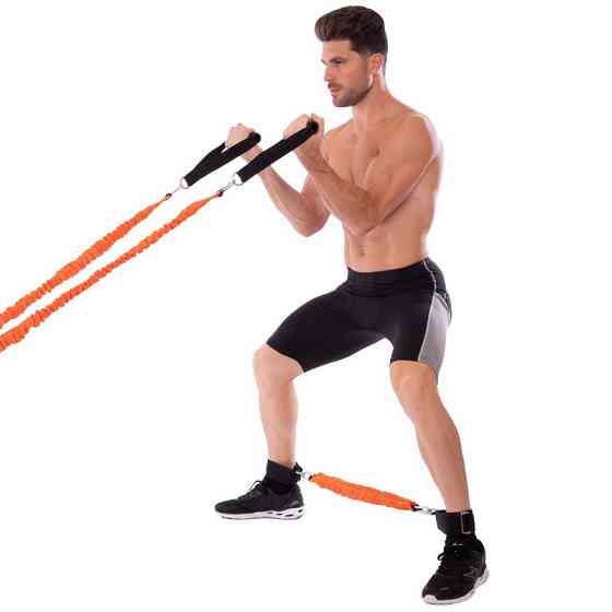 Поводок-амортизатор с рукоятками Record 6557 Киев