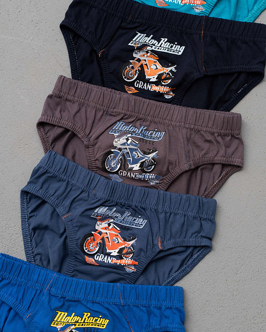 Подростковые трусы на мальчика - Motor Racing (5шт в уп) Nicoletta 30906 8-9 Киев - изображение 2