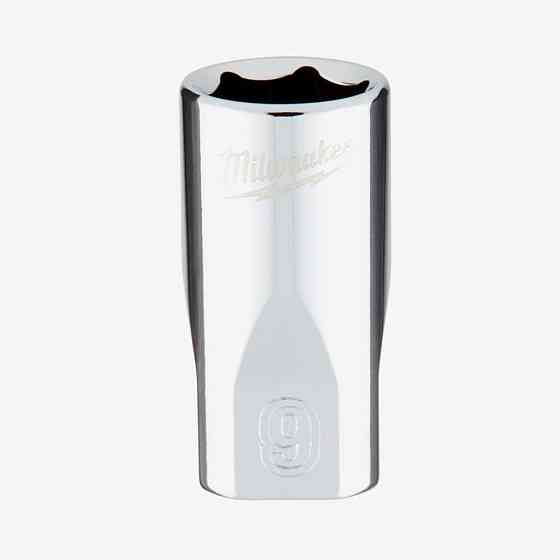 Головка хромированная метрическая 1/4'' MILWAUKEE, 9мм Одесса