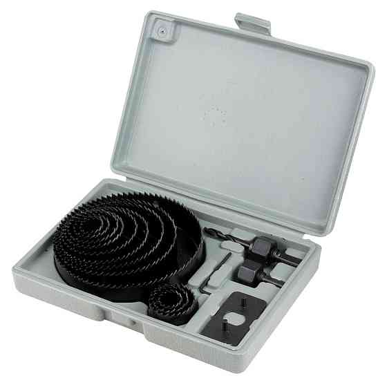 Коронки для дерева збірні Ø19, 22, 29, 32, 38, 44, 51, 64, 76, 89, 102, 127 мм SIGMA (1520161) Київ