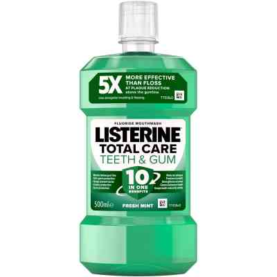 Ополіскувач для порожнини рота Listerine Total Care Захист зубів та ясен 500 мл (3574661070377/5010123714383) Вінниця