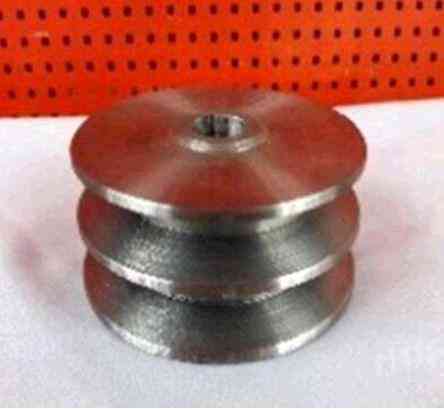 Шкив ремня ведомый 2-х ручейковый мотоблок (под вал 19mm, профиль Б, наружный 105mm) UG Мукачево