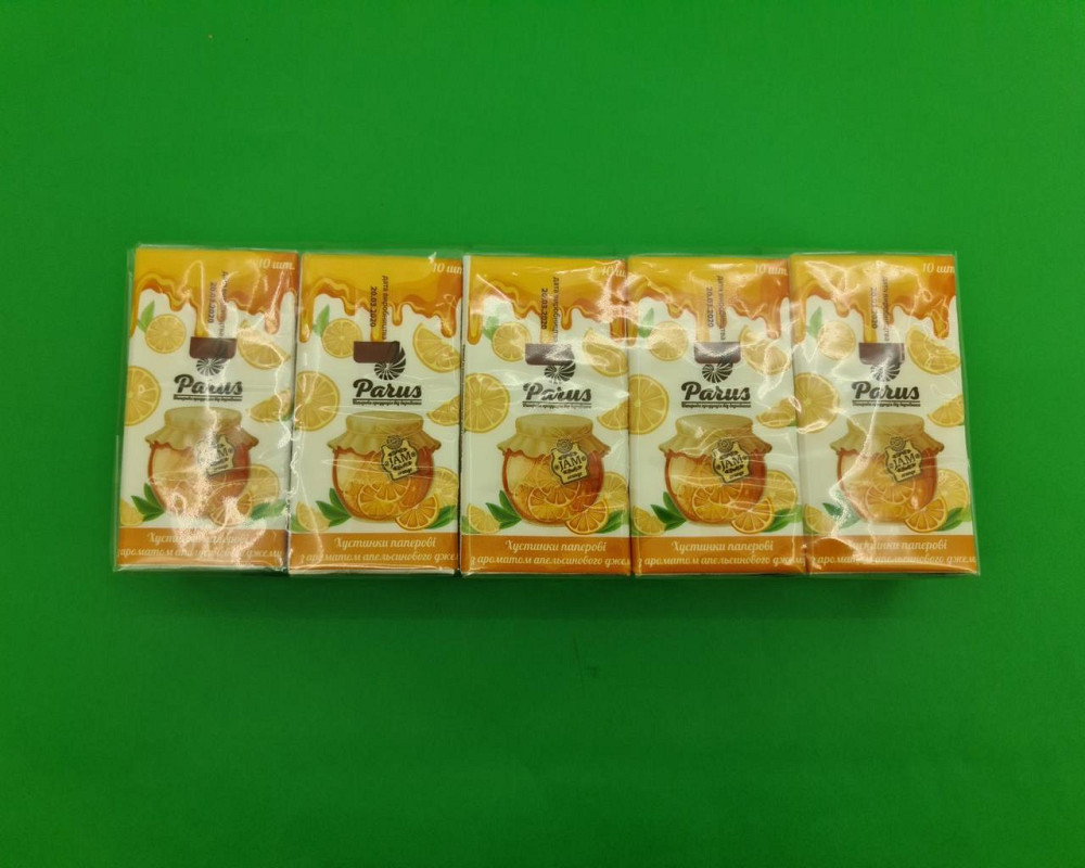 Паперовий носовичок 2х шаровий (Апельсин) Одеса (6 шт) Харків - фото 3