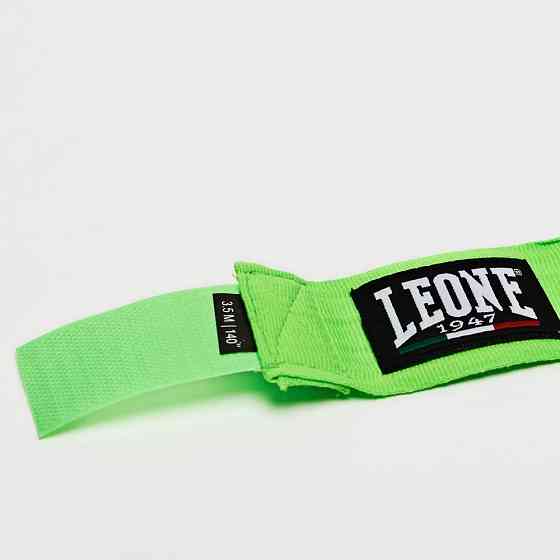 Бинти для боксу Leone AB705 Green 3.5m Кам'янське