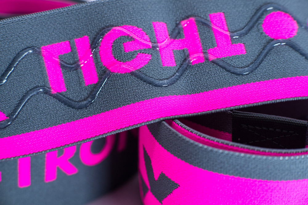 Набір тканевих гумок для занять фітнесом пілатесом кросфітом реабілітації силових тренувань MadMax Київ - фото 8