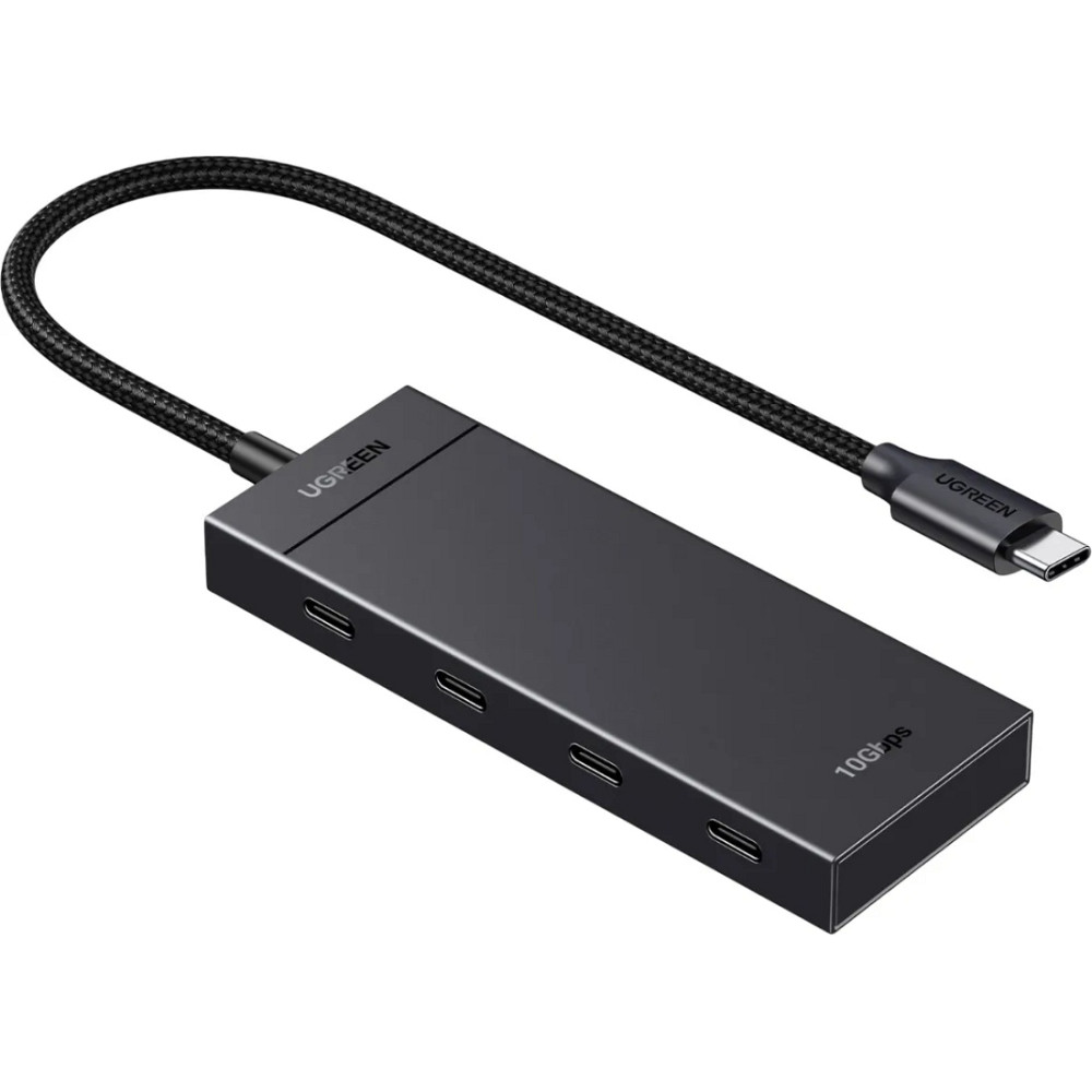 Хаб USB 3.2 Type-C -> 4хUSB-C 3.2 Gen2 10Gbps Black CM806 Ugreen Винница - изображение 2