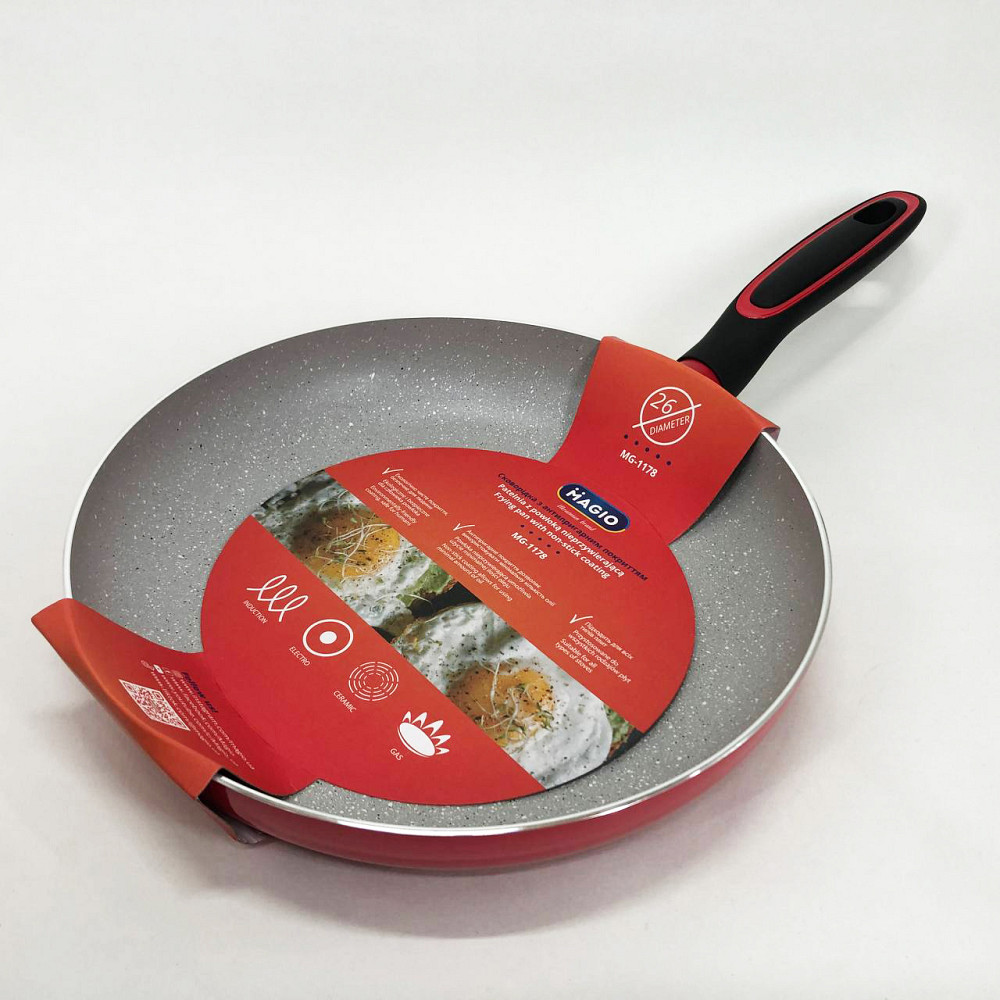 Сковорода для індукційного приготування, Сковорода для запікання в духовці, Довговічні сковорідки LY-87 Івано-Франківськ - фото 7