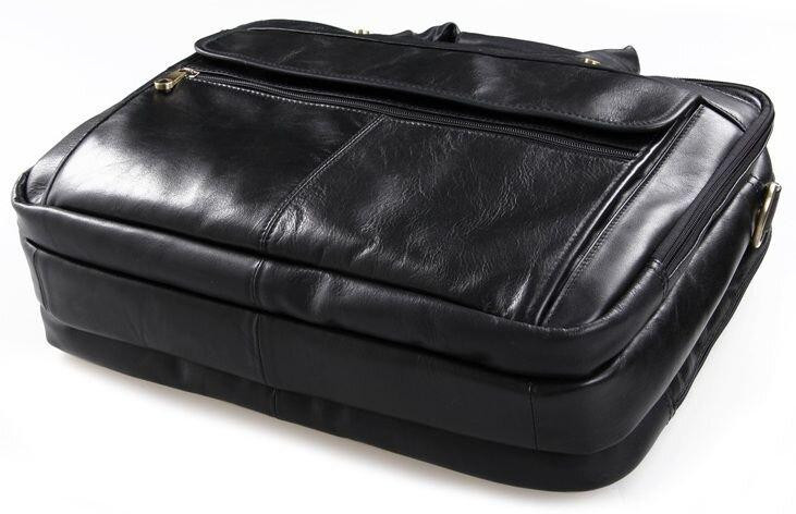 Сумка чоловіча для ноутбука 15.6 Чорна (Vintage) Київ - фото 1