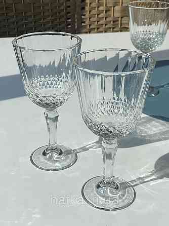 Набір келихів 6 шт "Джесика" 215 мл для вина прозорий для дому та ресторану Київ