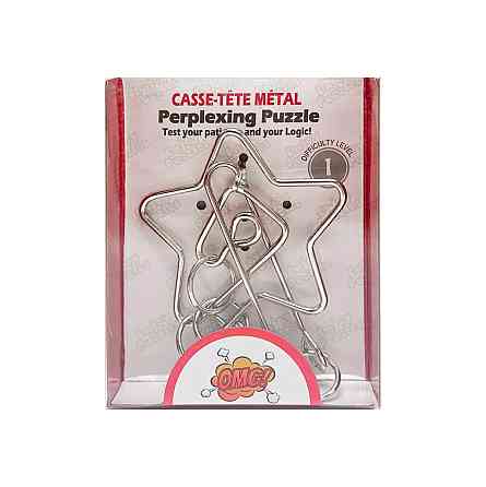 Металева головоломка "Perplexing puzzle" 5562D-10, 1 складність Вінниця