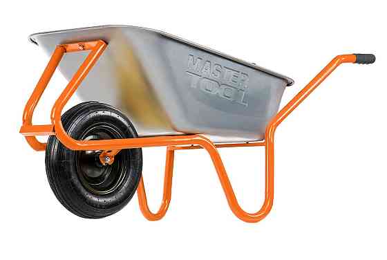 MASTERTOOL Тачка садово-будівельна MASTERTOOL REINFORCED D-2 одноколісна 100 л/180 кг колесо пн Киев