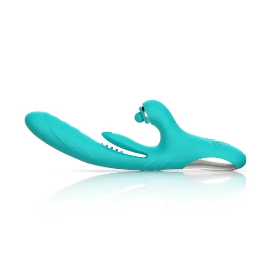 Вибратор-кролик с вагинальным отростком Good Vibes Only – Lisa Thrusting Rabbit Vibrator with G-Spot Stimulator Львов