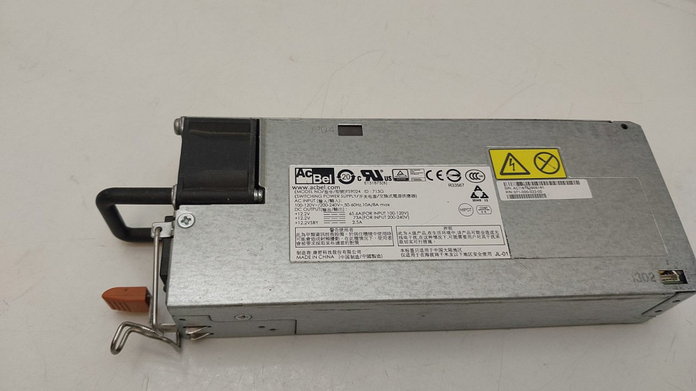 Cерверний імпульсний блок живлення AcBel FS9024 800w (товар вживаний) Луцьк - фото 1
