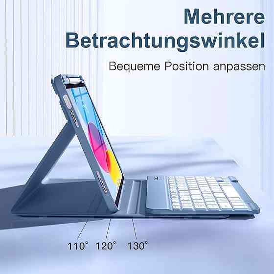 Чехол клавиатура для iPad A16 2025/iPad 10-го поколения (2022) A2696 / A2757 / A2777 Днепр