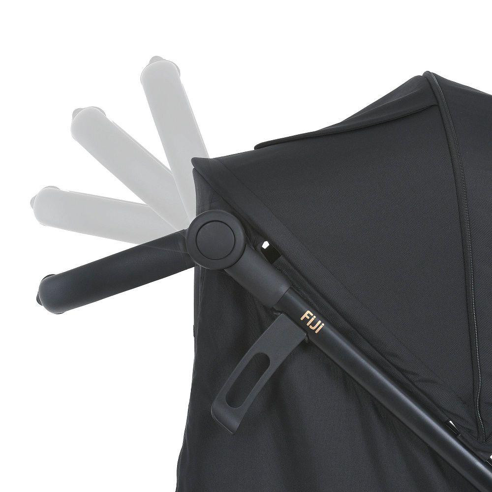 Коляска дитяча EL CAMINO FIJI Black Matt прогулянкова з чохлом та москітною сіткою Чорний (ME 1113-2) Чернігів - фото 9