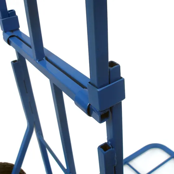 Складная грузовая тележка ГТС-260КНД с двойной платформой, двухколесная, до 260 кг, металлическая конструкция Харьков