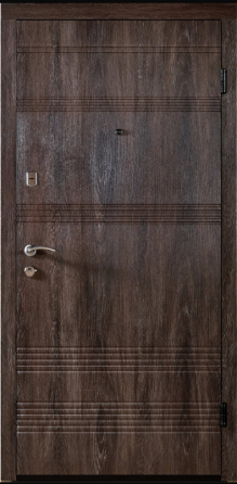 Двері вхідні Наші Двері ПОРТА Паралель  Дуб портовий 860х2050 мм Київ
