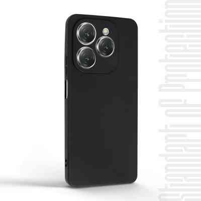 Чехол для мобильного телефона Armorstandart Matte Slim Fit Tecno Spark 20 Pro (KJ6) Camera cover Black (ARM74402) Винница