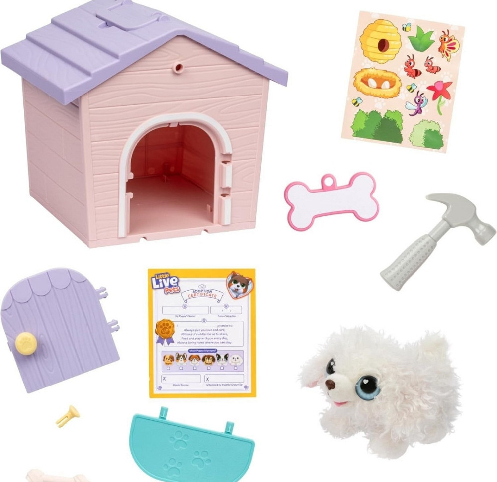 Набір Little Live Pets My Puppy Будинок рожевий і цуценям. Харків - фото 3