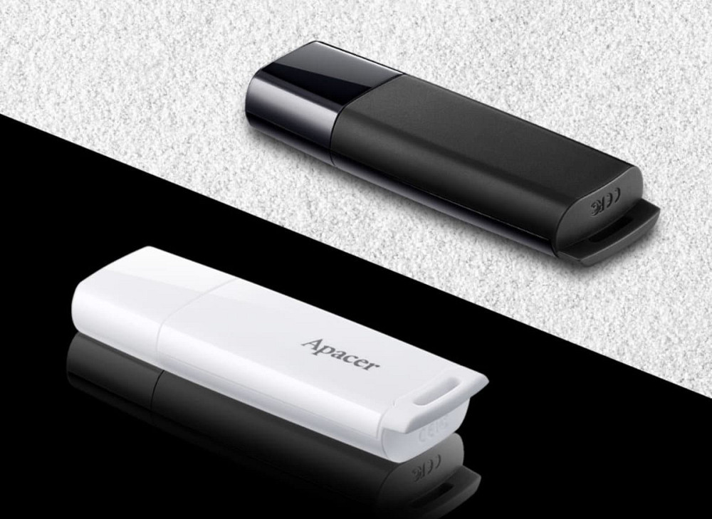 Flash Apacer USB 2.0 AH336 32Gb white Киев - изображение 3