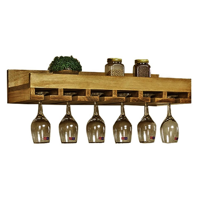 Полиця для келихів "Драпер" сієна Миколаїв - фото 1