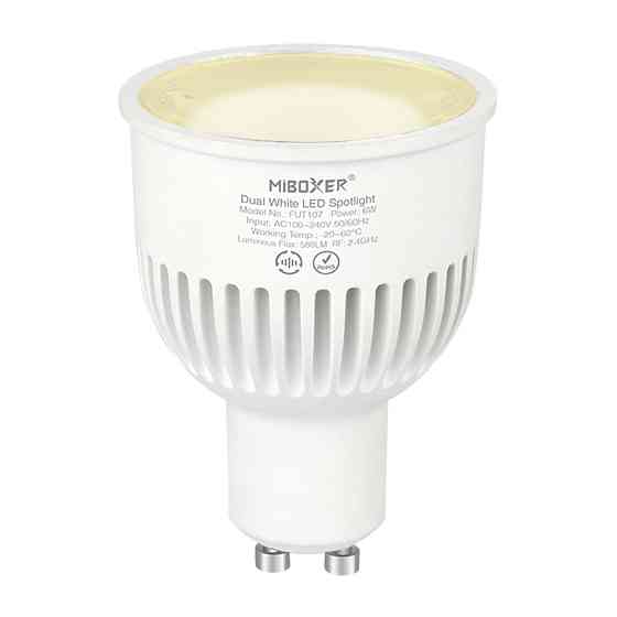 Miboxer Розумна LED лампа MR16 6 Вт, GU10, 2700-6500K, 220V, RF 2.4G Mi-light Київ