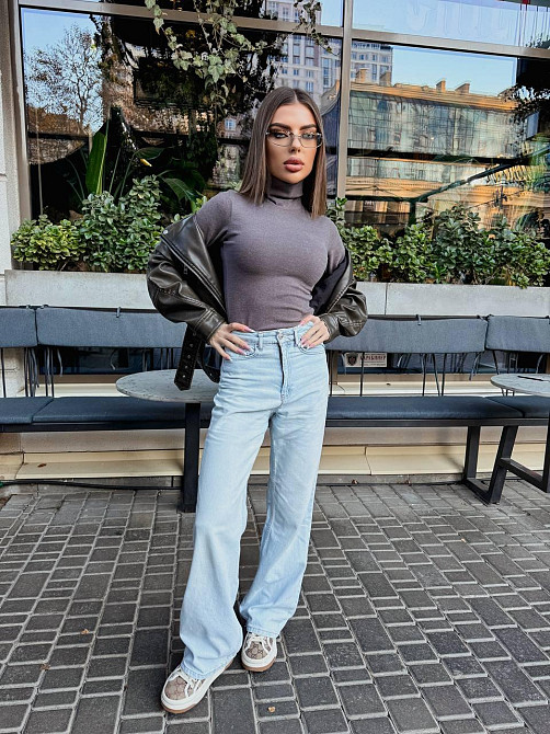 Жіночий теплий базовий боді з мікрофлісу рuma Сірий, 42/44 Одеса - фото 6