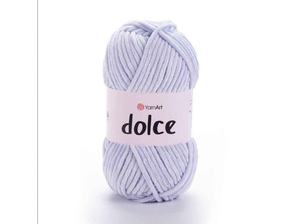 Пряжа Dolce блідо-бузковий 100% мікрополіестр 120м 100г 5шт/уп 776 ТМ YarnArt Київ - фото 1