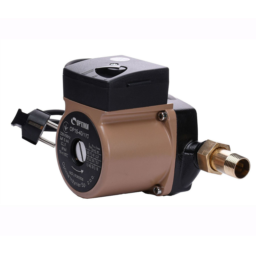 Насос циркуляційний Optima OP15-40 130мм + гайки, + кабель з вилкою Тернополь - изображение 2