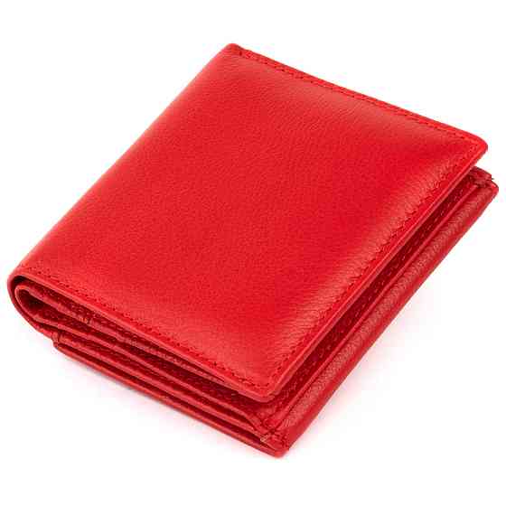 Компактный кошелек женский ST Leather 19259 Красный Киев